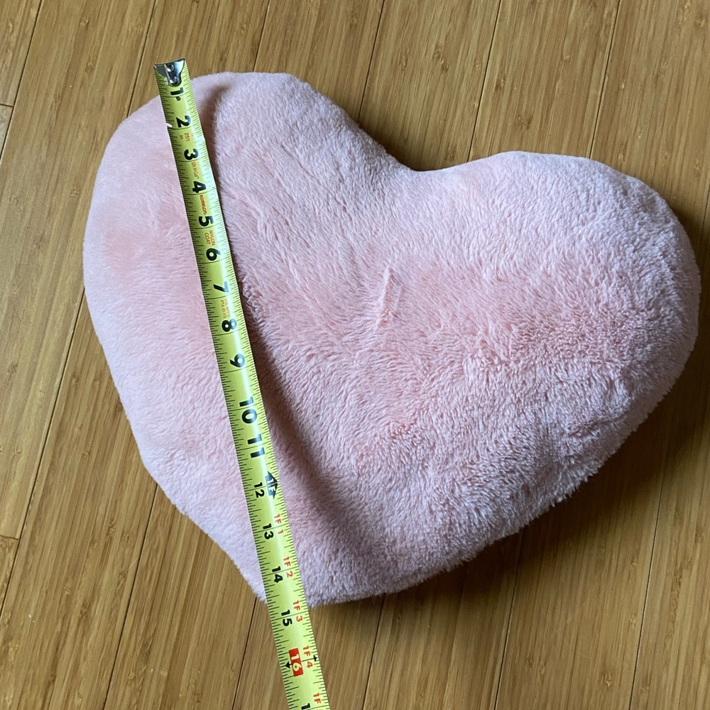 Heart pillow, light pink - Picture 8 of 9
